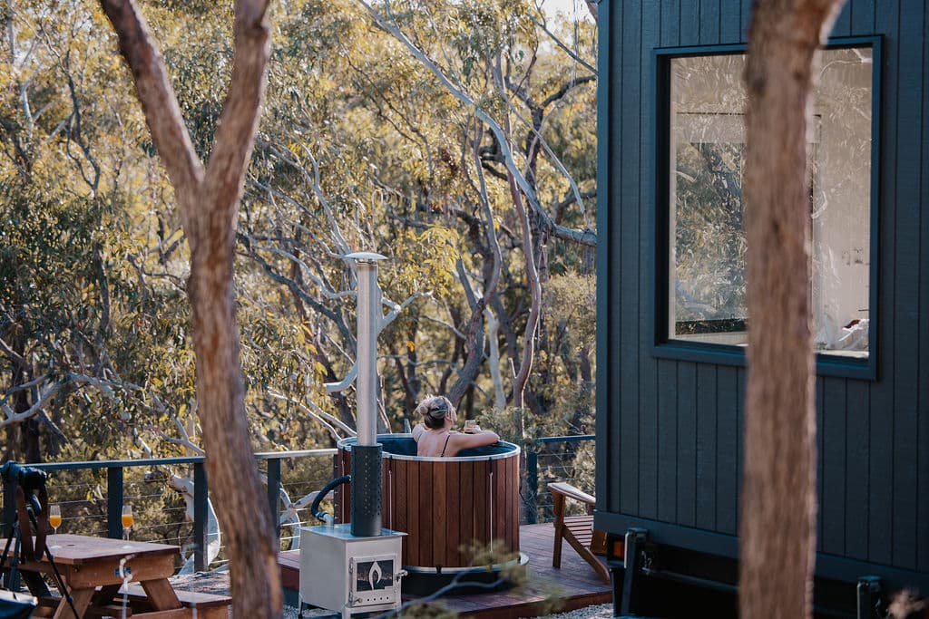 wallaby hot tub in dural NSW - Escaping burnout this Spring.
